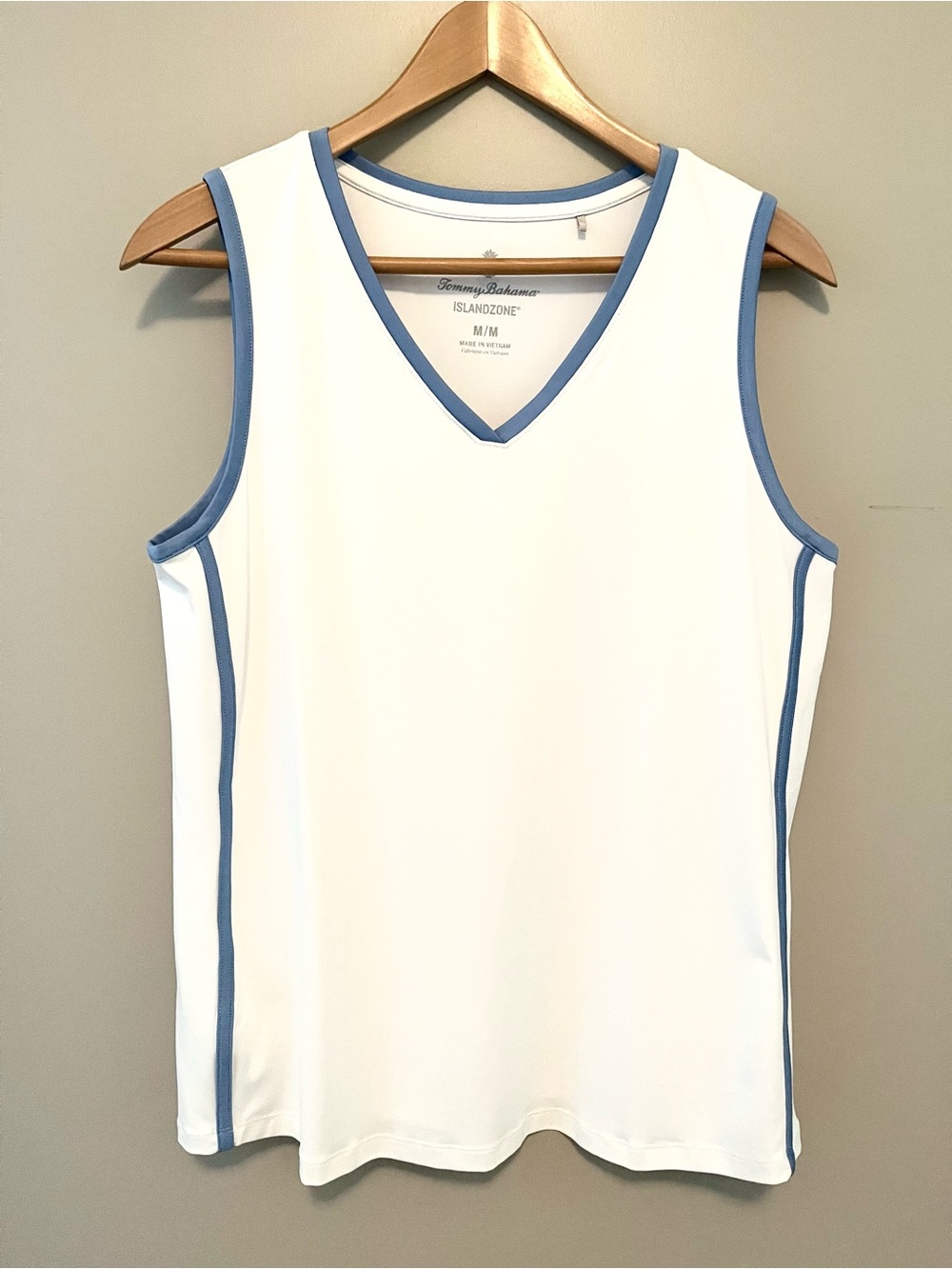 Tommy Bahama Island Zone White Tank M